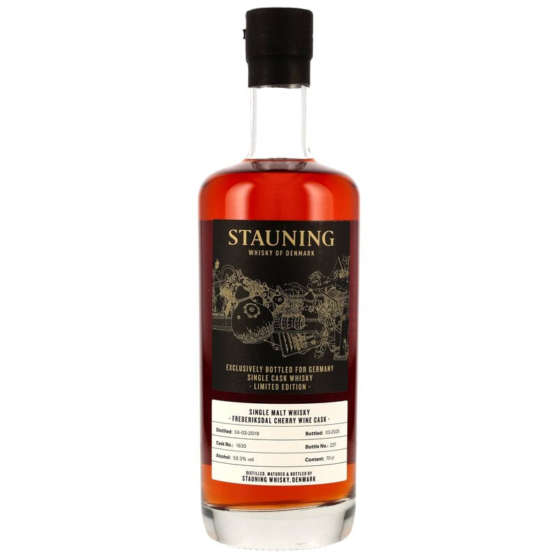 Stauning Single Malt Whisky 2019/2025 - 6 y.o. - Frederiksdal Cherry Wine Single Cask