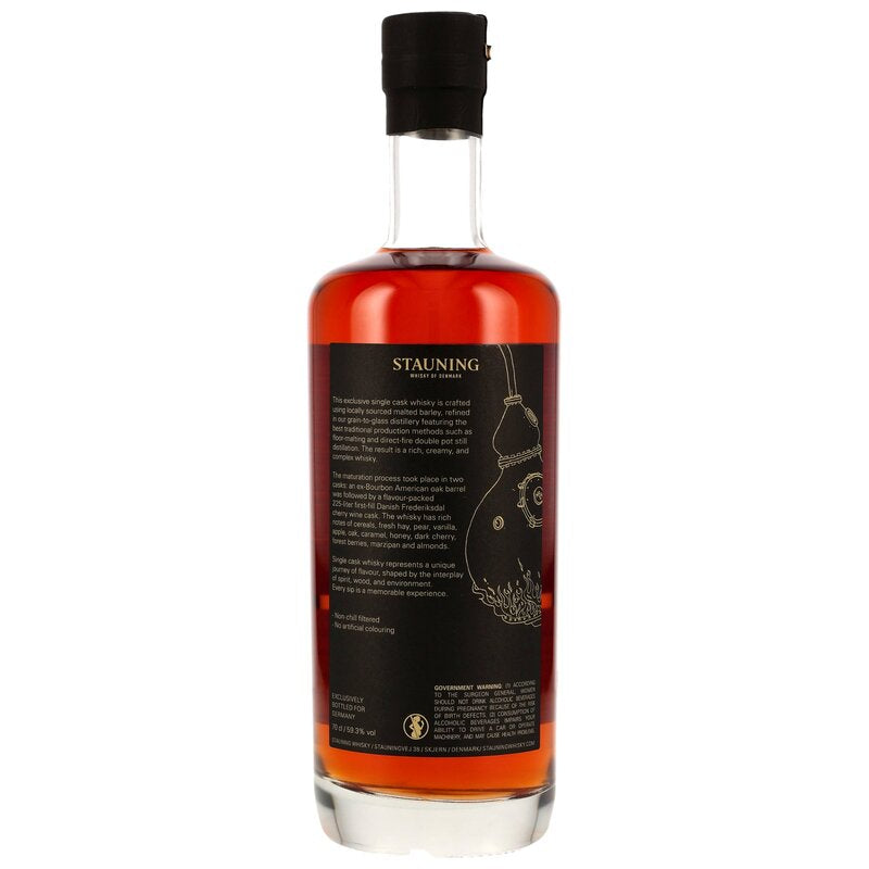 Stauning Single Malt Whisky 2019/2025 - 6 y.o. - Frederiksdal Cherry Wine Single Cask