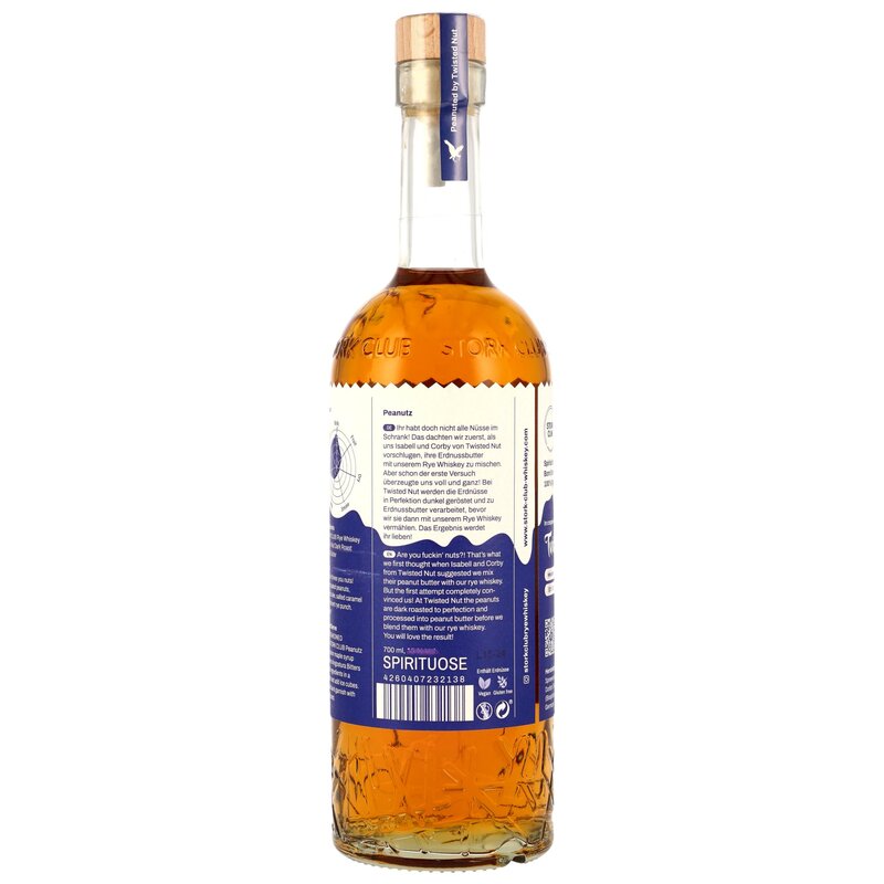 Stork Club Peanutz - Rye Whiskey mit Erdnussbutter