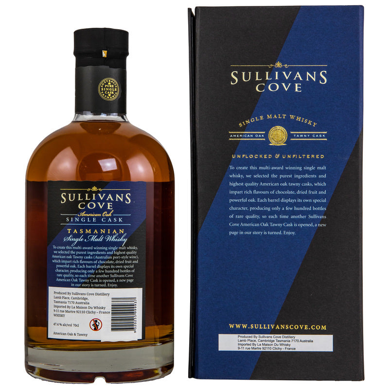 Sullivans Cove ex-Tawny Single Cask #TD0318
