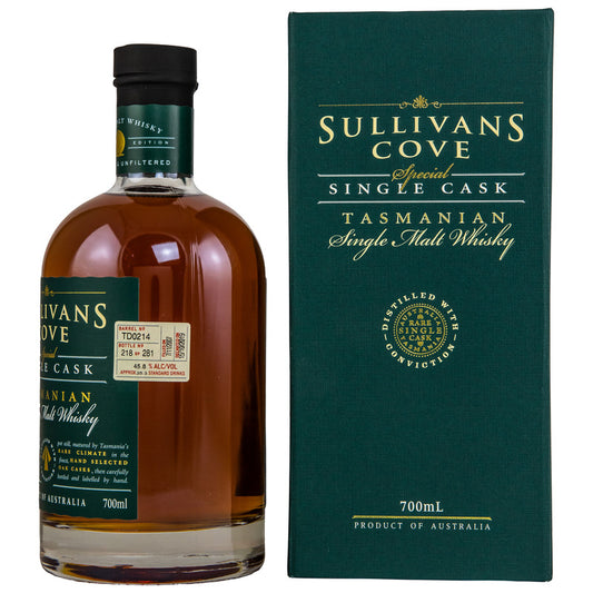 Sullivans Cove Special Cask American Oak ex-Apera Single Cask #TD0214