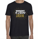 T-Shirt Whisky is liquid Sunshine - S