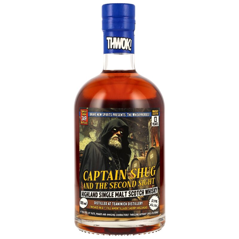 Teaninich 13 y.o. Whiskyheroes: Captain Shug and the Second Sight - Brave New Spirits