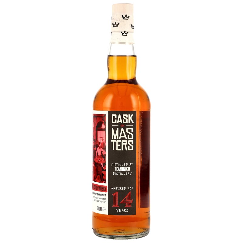Teaninich 2010/2025 - 14 y.o. - 1st Fill Oloroso Sherry Barrique #708907 - Cask Masters - Brave New Spirits
