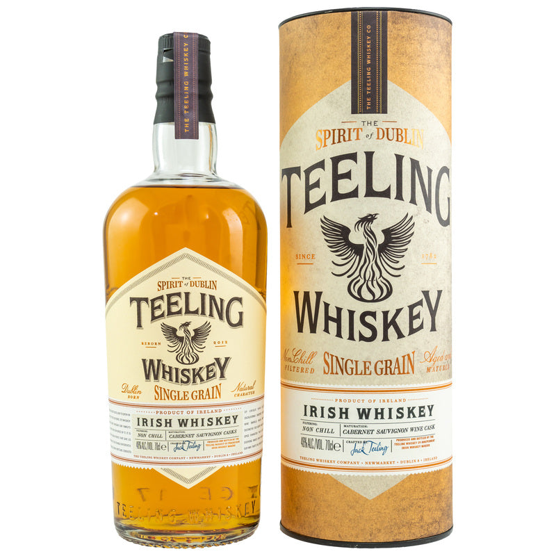 Teeling Single Grain / Wine Cask Finish in Tube