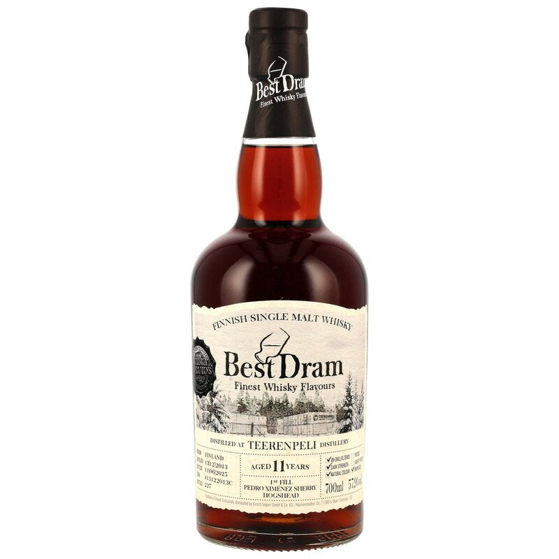 Teerenpeli 2013/2025 - 11 y.o. - 1st Fill PX Sherry Hogshead