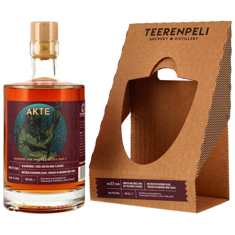 Teerenpeli Akte 11 y.o. Amarone Cask Trilogy Part 3