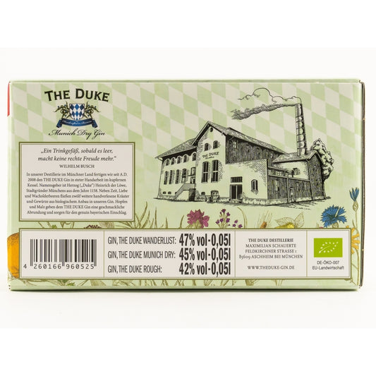 The Duke Gin Miniatur Set 3x 0,05l