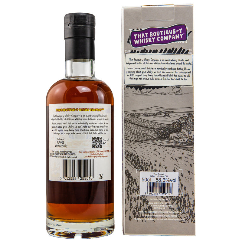 The Gospel 3 y.o. Batch 1 (That Boutique-y Whisky Company)