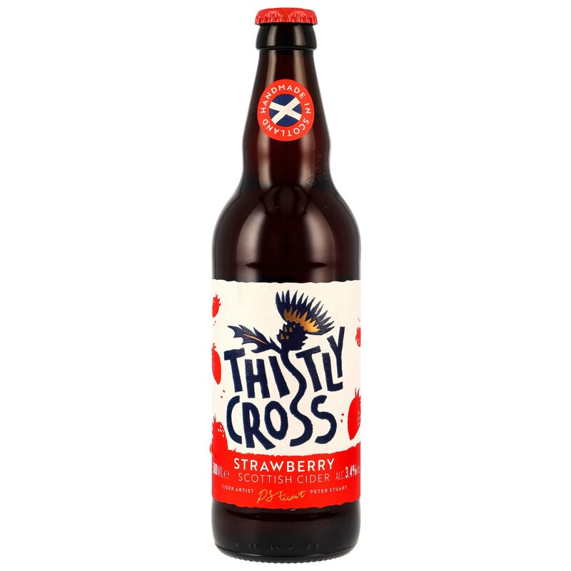 Thistly Cross - Strawberry Cider (MHD: 03/27)