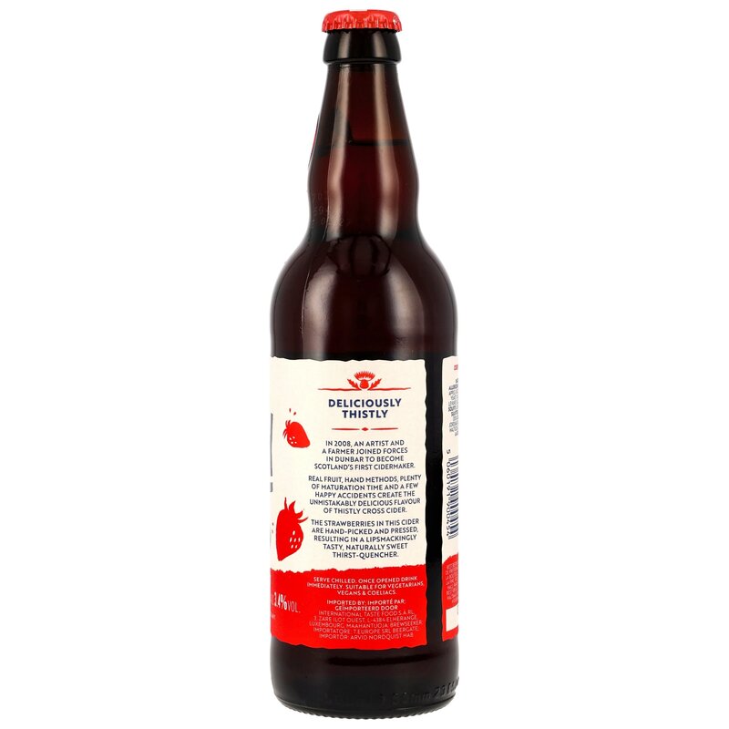 Thistly Cross - Strawberry Cider (MHD: 03/27)