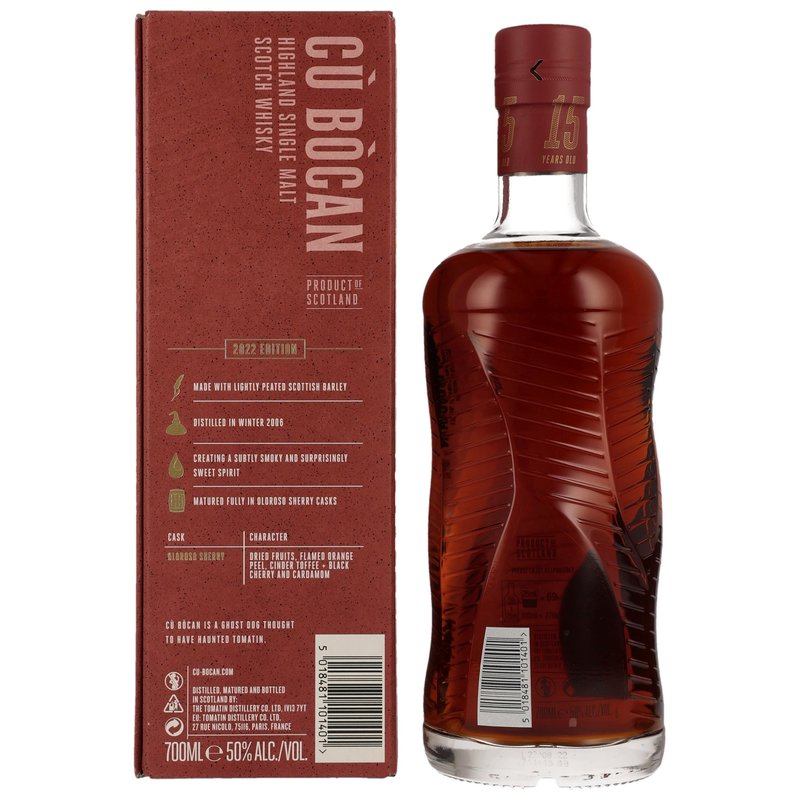 Tomatin Cu Bocan 15 y.o. Oloroso Sherry Cask Limited Edition