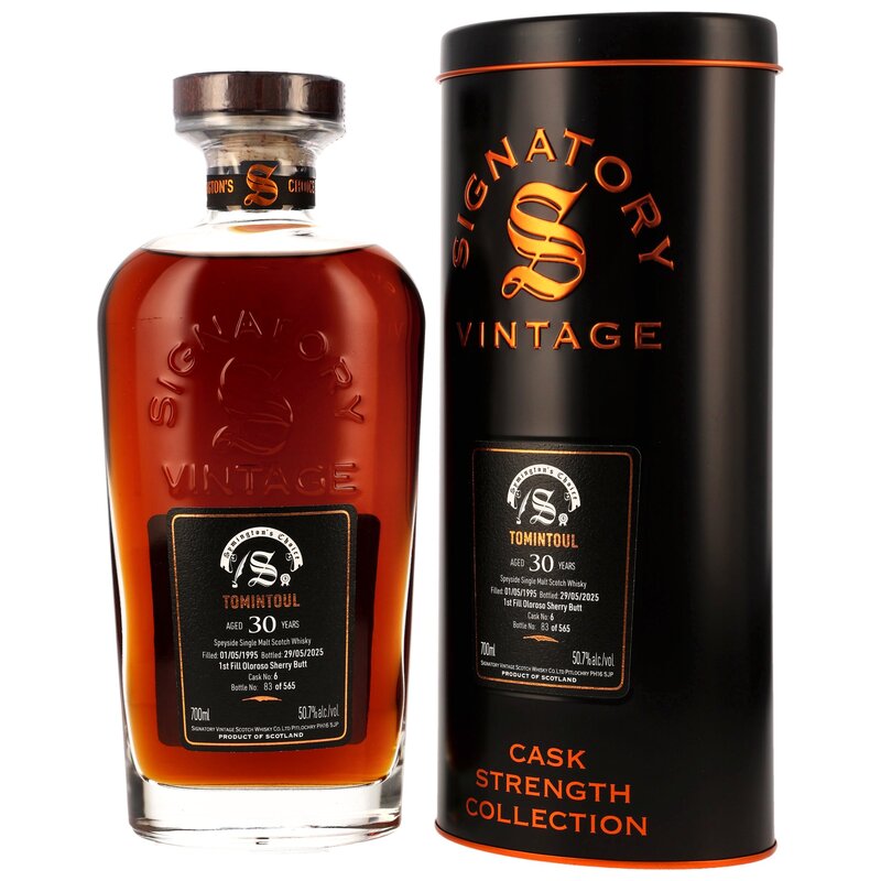 Tomintoul 1995/2025 - 30 y.o. - 1st Fill Oloroso Sherry Butt