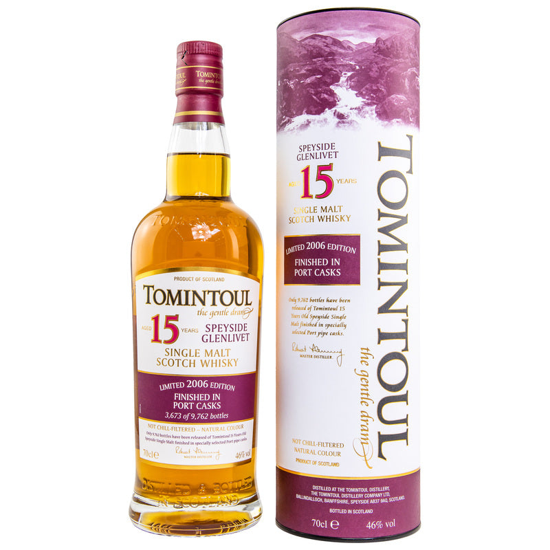 Tomintoul 2006 - 15 y.o. - Port Cask Finish
