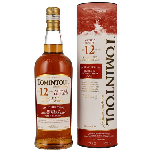 Tomintoul 2011/2023 - 12 y.o. - Oloroso Sherry Cask Finish