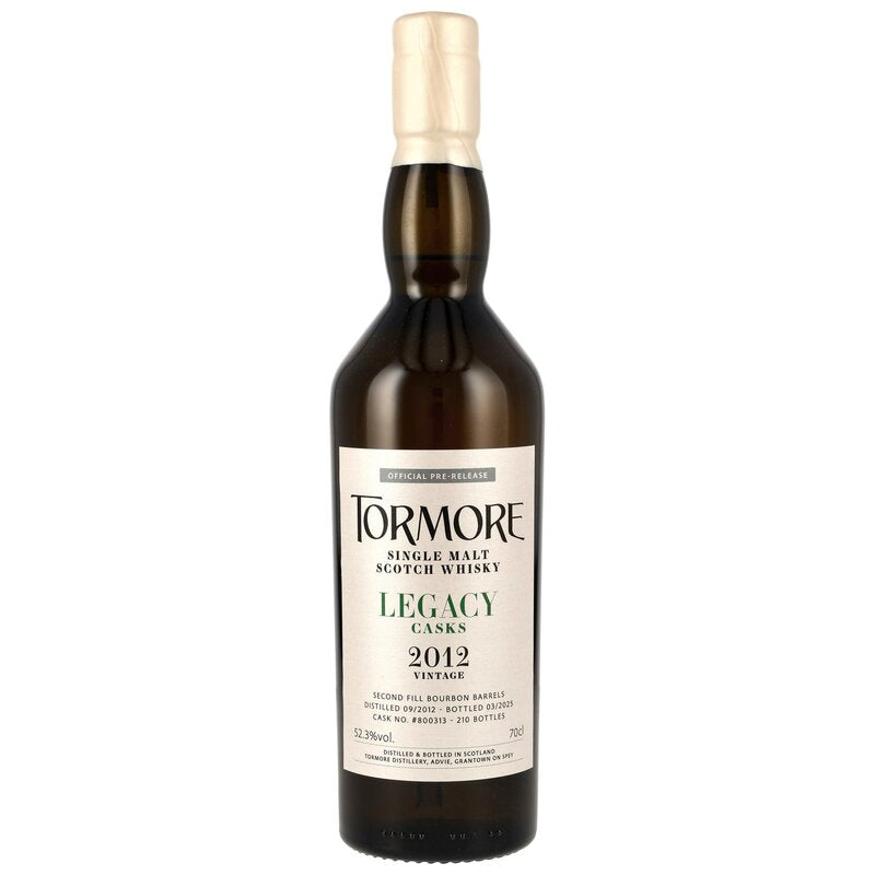 Tormore 2012/2025 - 12 y.o. - 2nd Fill Bourbon Barrel #800313 - Legacy Casks