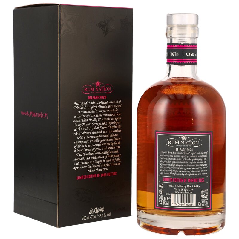 Trinidad 12 y.o. Cask Strength - Rum Nation
