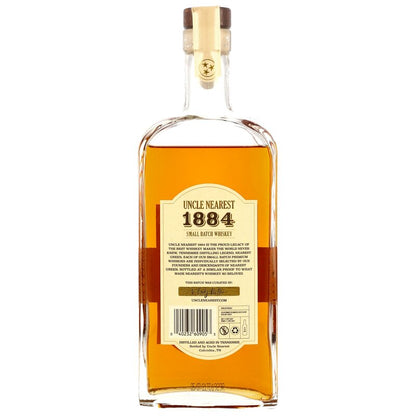 Uncle Nearest 1884 Small Batch Tennessee Whiskey