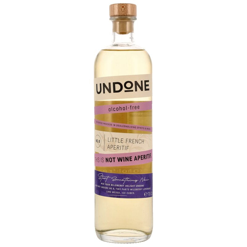 UNDONE No.8 Little French Aperitif / Not Wine Aperitif (alkoholfrei ) - MHD 10/2026