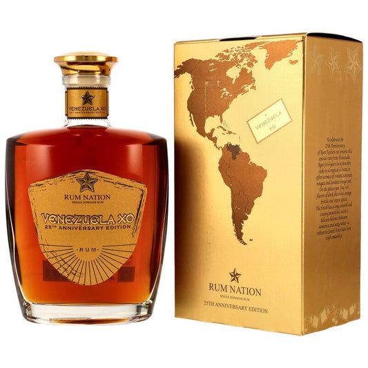 Venezuela XO 25th Anniversary Decanter - Rum Nation