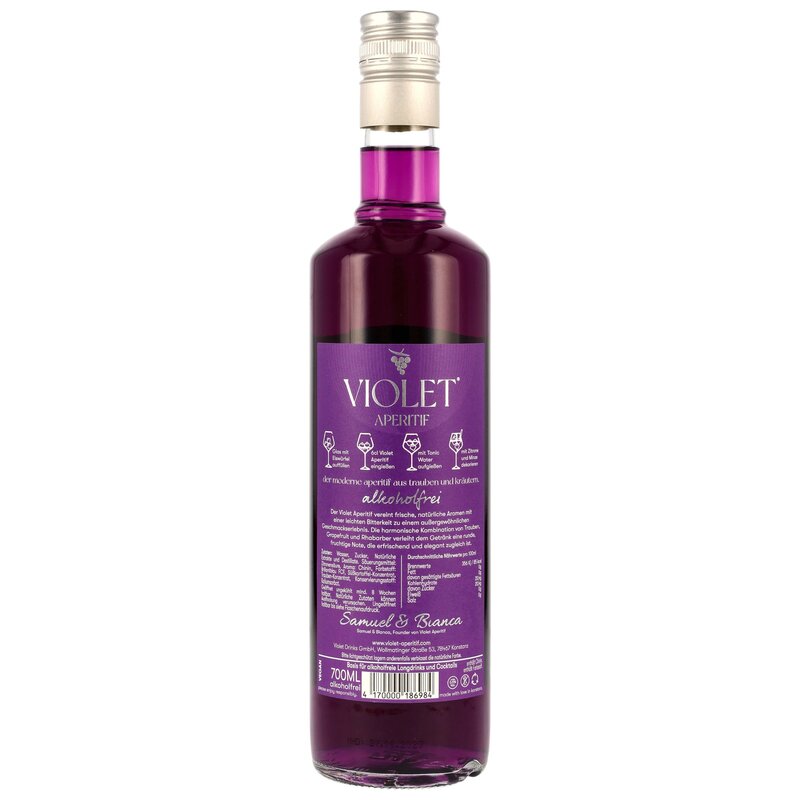 Violet Aperitif - Alkoholfrei MHD: 06/27