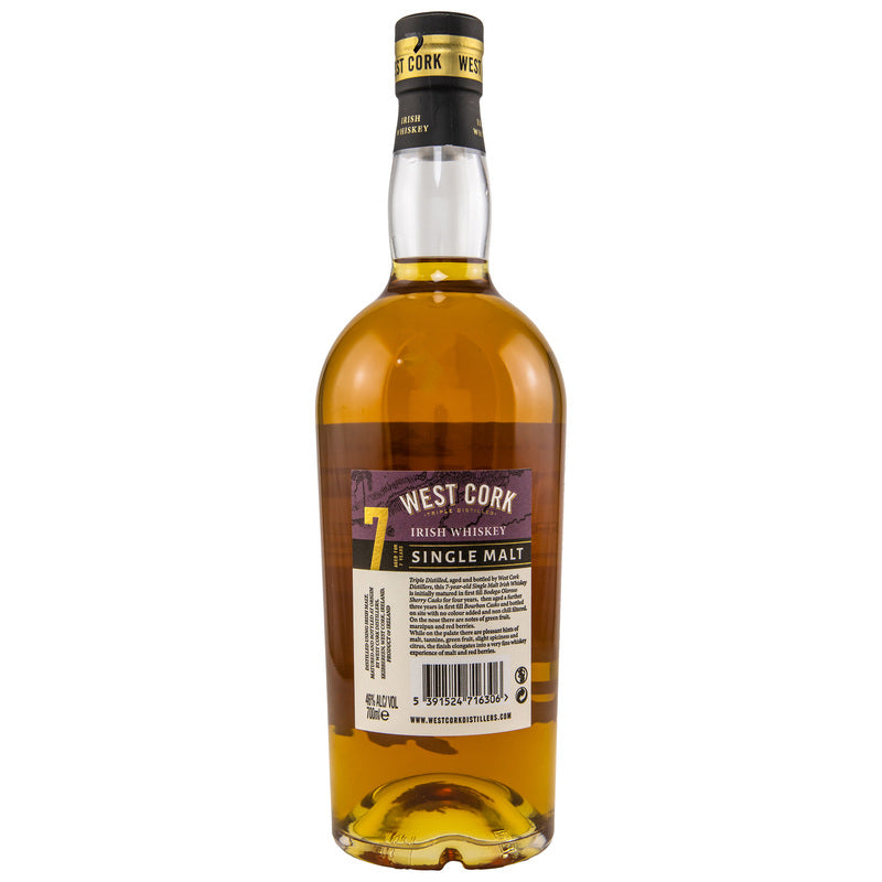 West Cork 7 y.o. Sherry Casks Single Malt Whiskey