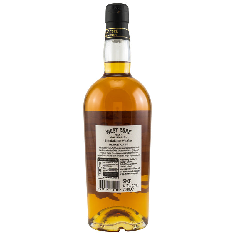 West Cork Black Cask - Blended Irish Whiskey