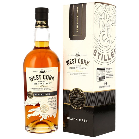 West Cork Black Cask - Blended Irish Whiskey in GP