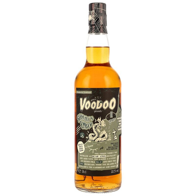 Whisky of Voodoo: Serpent´s Ember 11 y.o. Blair Athol Single Malt - 2nd Fill Islay & 1st Fill Rum Casks