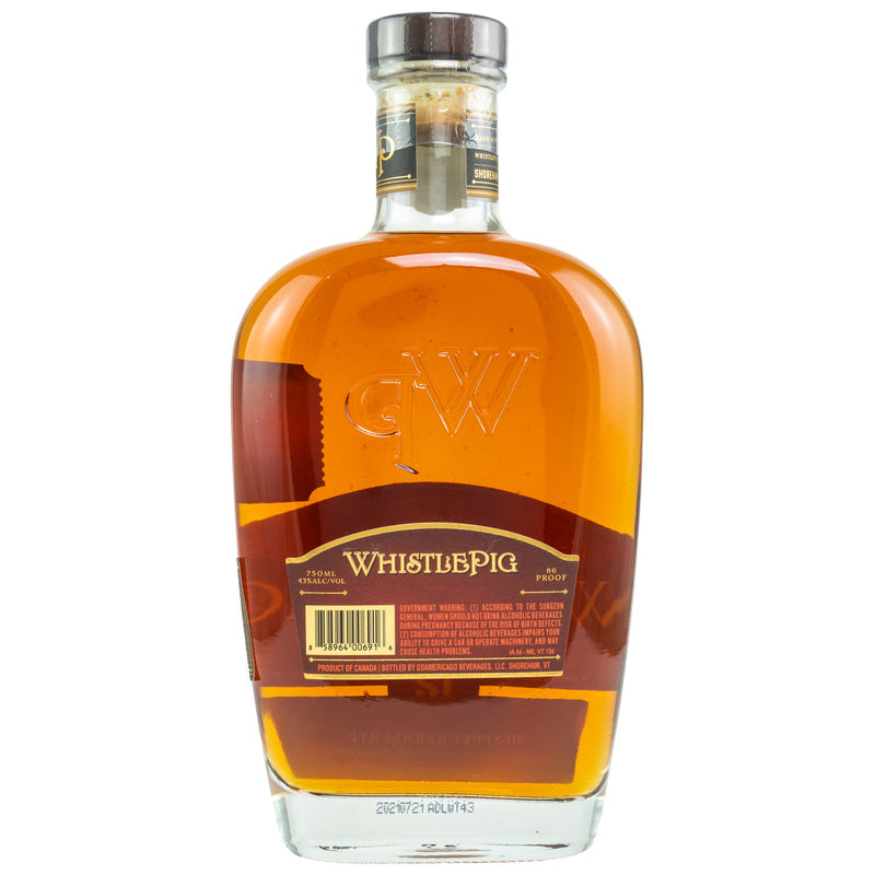 Whistlepig 12 y.o. Fiji Rum Cask Finish