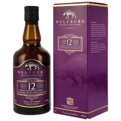 Wolfburn 12 y.o. Single Malt Bourbon & Oloroso Sherry Casks
