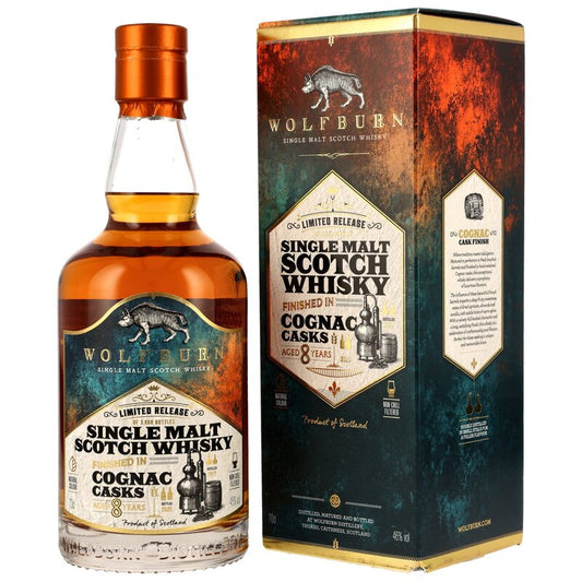 Wolfburn 2017/2025 - 8 y.o. -  Cognac Cask Finish