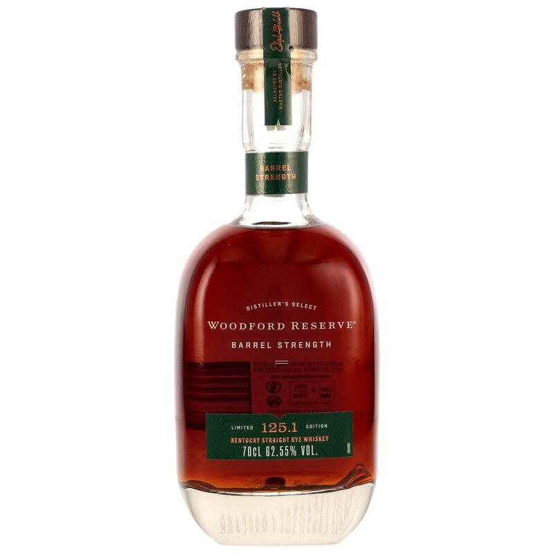 Woodford Reserve Barrel Strength Kentucky Rye 125.1