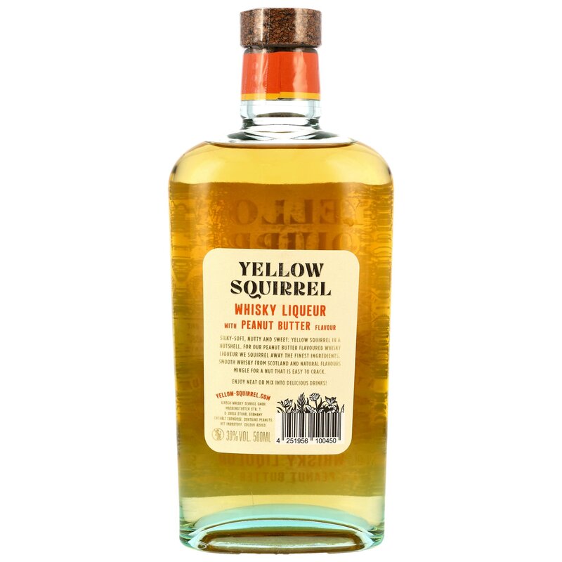 Yellow Squirrel Peanut Butter Whisky Liqueur