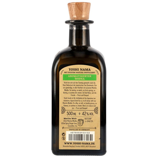 Yoshi Nama Matcha Vodka