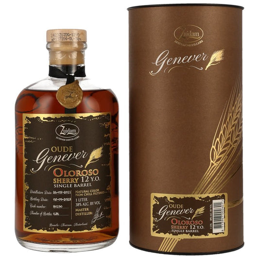 Zuidam Oude Genever 12 y.o. Oloroso - LITER