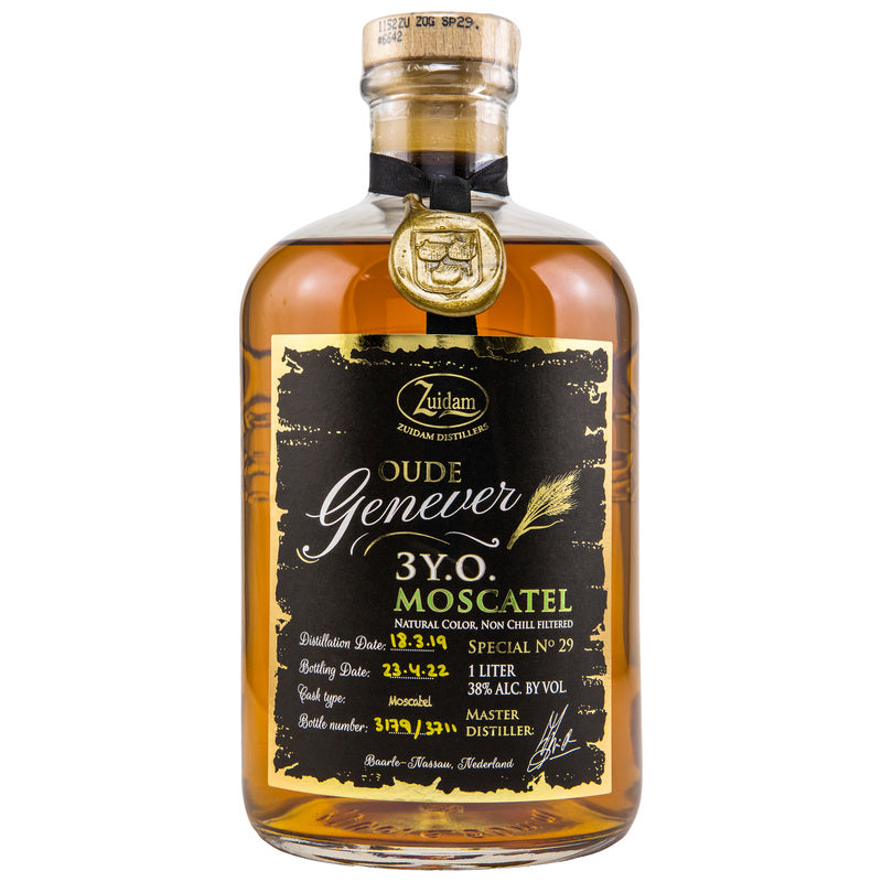 Zuidam Oude Genever 3 y.o. Moscatel - LITER