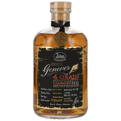 Zuidam Oude Genever Four Grain Oloroso - LITER