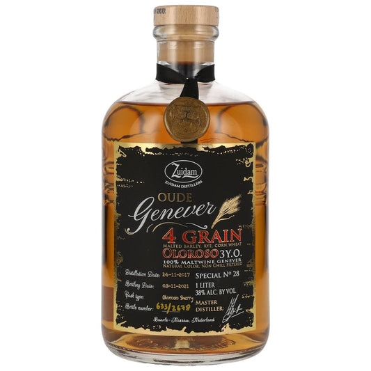 Zuidam Oude Genever Four Grain Oloroso - LITER
