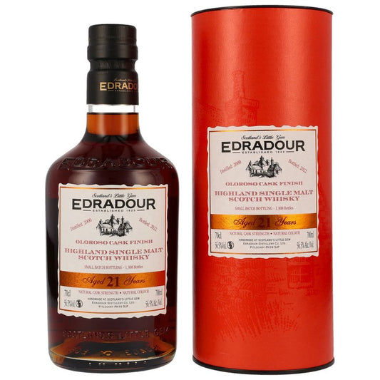 Edradour 2000/2022 - 21 y.o. - Sherry Finish #3152+3157