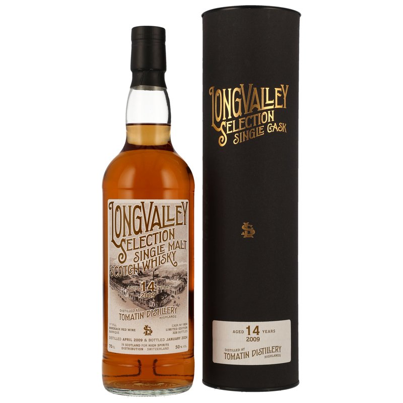 Tomatin 2009/2024 - 14 y.o. - Bordeaux Barrique #1834 - LongValley Selection